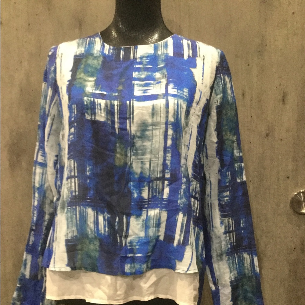 ARMANI JEANS TUNIC TOP SIZE 6 NWT
